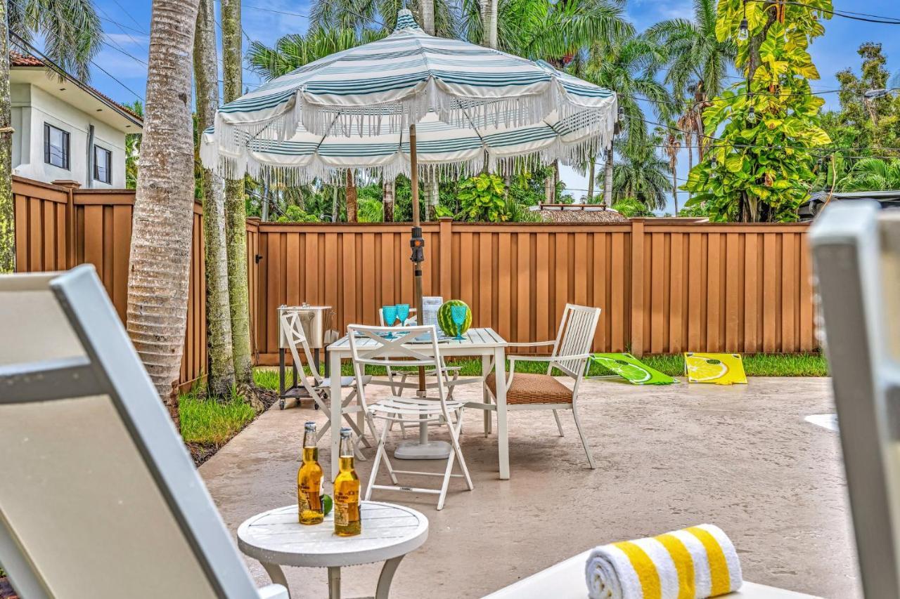 Tropical Oasis With Pool 10 Mins Airport & 5 Mins Beach 할리우드 외부 사진